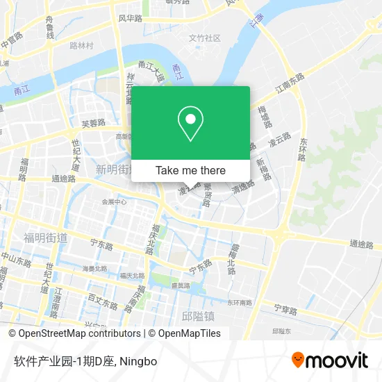 软件产业园-1期D座 map