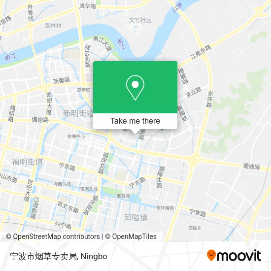 宁波市烟草专卖局 map