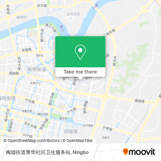 梅墟街道菁华社区卫生服务站 map