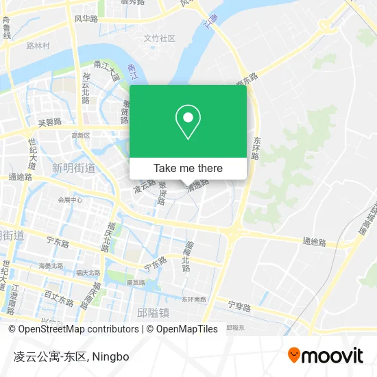 凌云公寓-东区 map