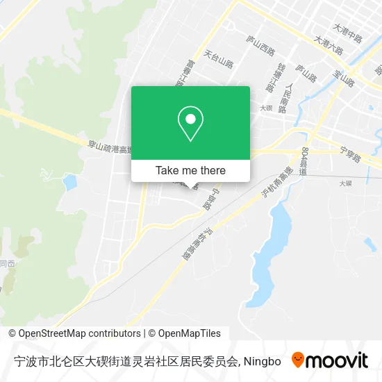 宁波市北仑区大碶街道灵岩社区居民委员会 map