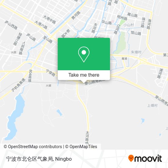宁波市北仑区气象局 map
