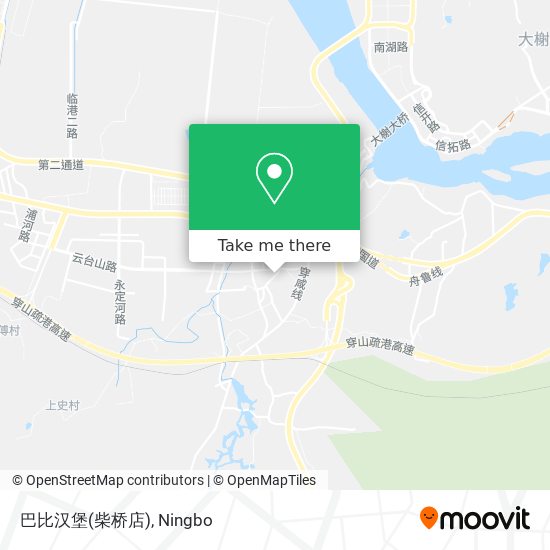 巴比汉堡(柴桥店) map