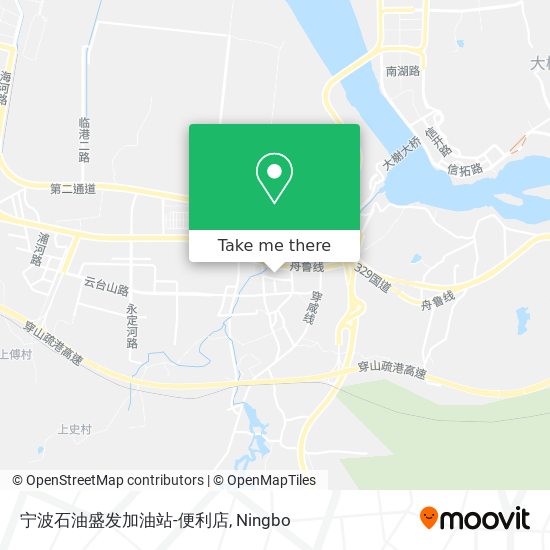 宁波石油盛发加油站-便利店 map