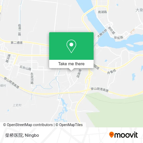 柴桥医院 map