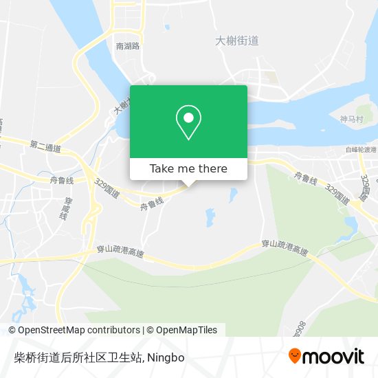 柴桥街道后所社区卫生站 map