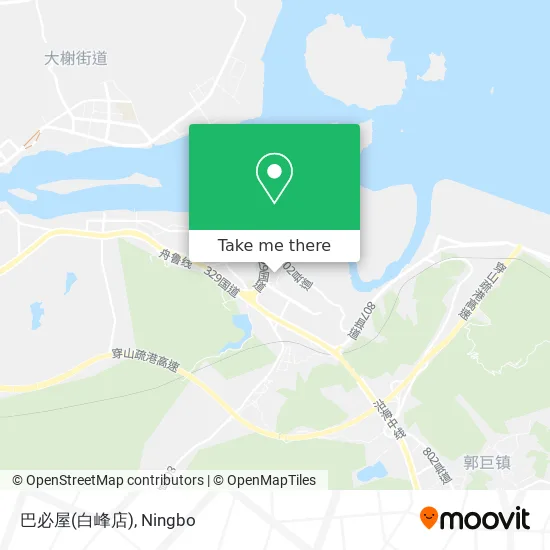 巴必屋(白峰店) map