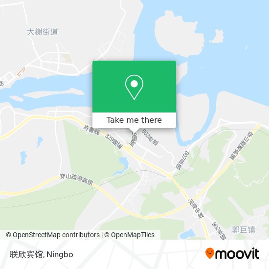 联欣宾馆 map
