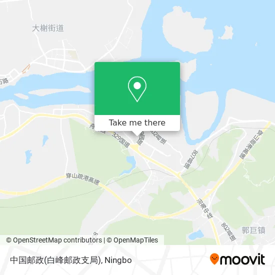 中国邮政(白峰邮政支局) map