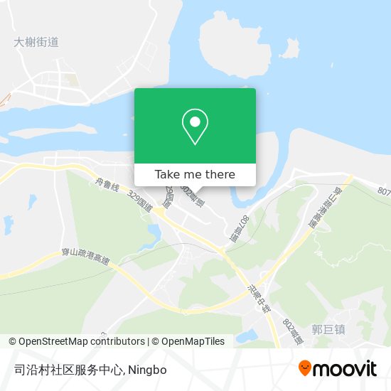 司沿村社区服务中心 map