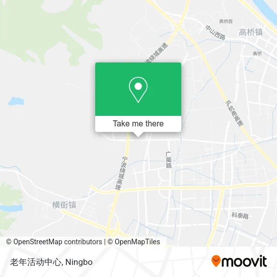 老年活动中心 map