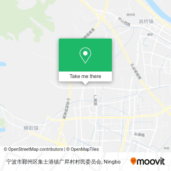 宁波市鄞州区集士港镇广昇村村民委员会 map