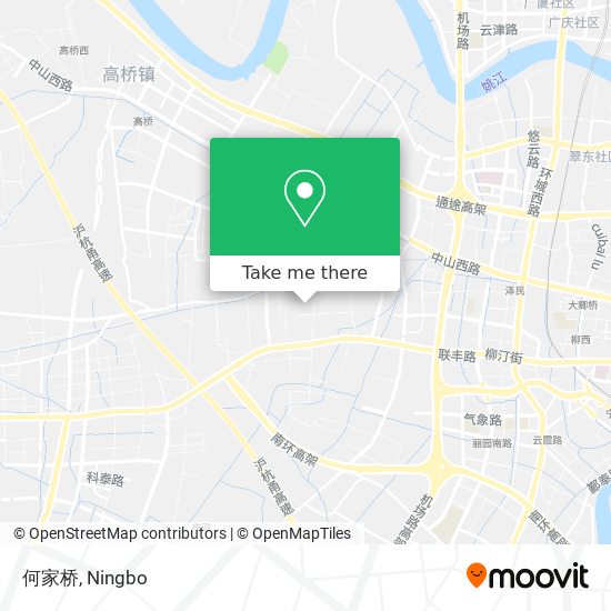 何家桥 map