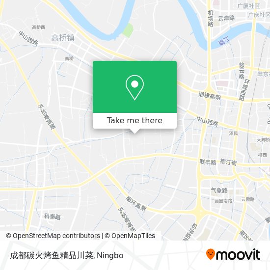 成都碳火烤鱼精品川菜 map