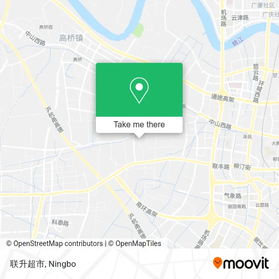 联升超市 map