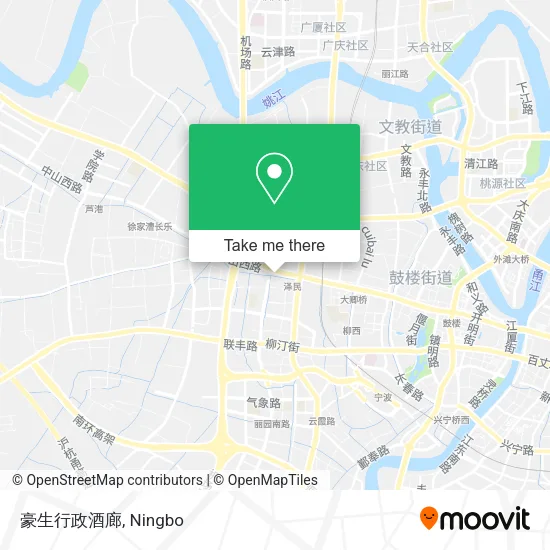 豪生行政酒廊 map