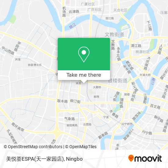 美悦荟ESPA(天一家园店) map