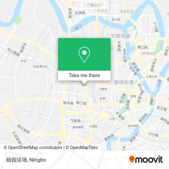 丽园浴场 map