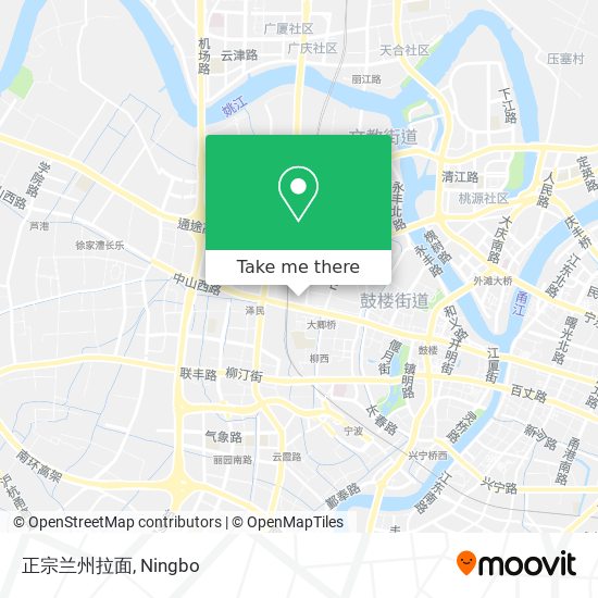 正宗兰州拉面 map