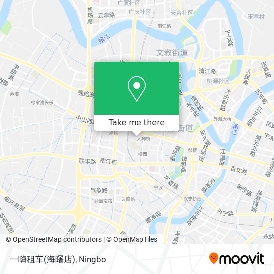 一嗨租车(海曙店) map