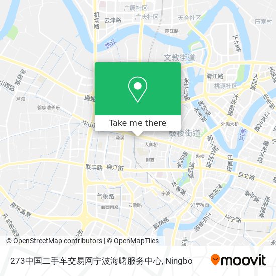 273中国二手车交易网宁波海曙服务中心 map