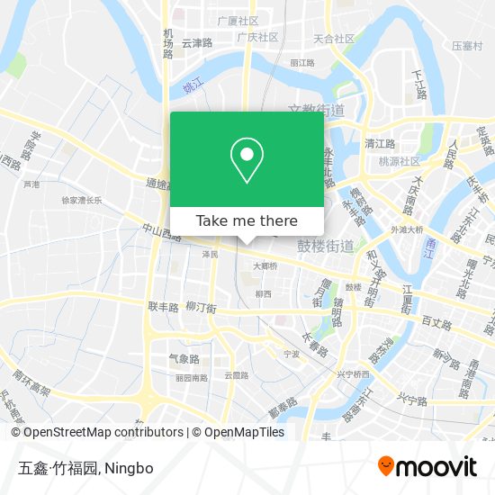 五鑫·竹福园 map