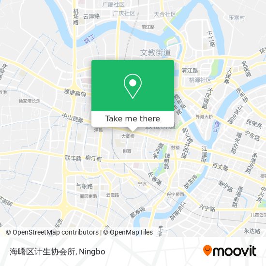 海曙区计生协会所 map