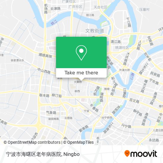 宁波市海曙区老年病医院 map