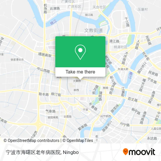 宁波市海曙区老年病医院 map