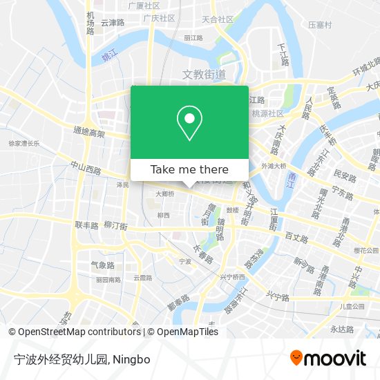 宁波外经贸幼儿园 map