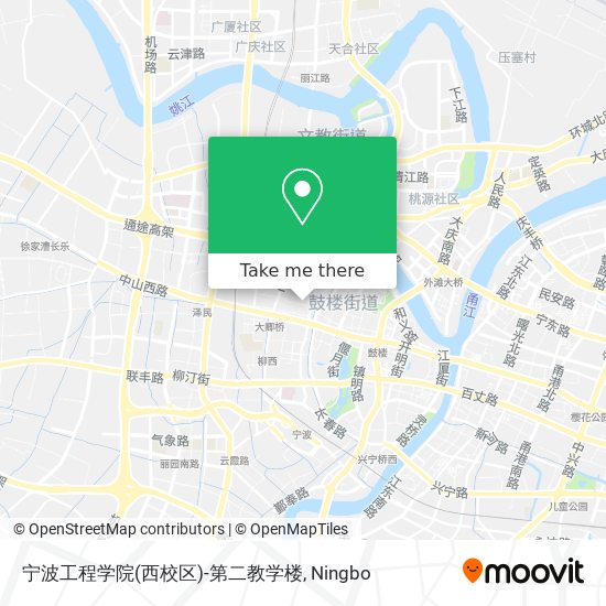 宁波工程学院(西校区)-第二教学楼 map
