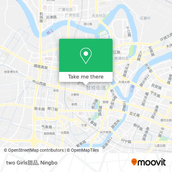 two Girls甜品 map