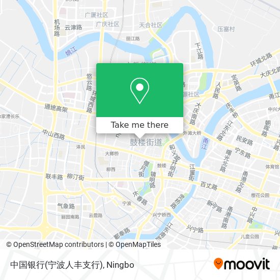 中国银行(宁波人丰支行) map