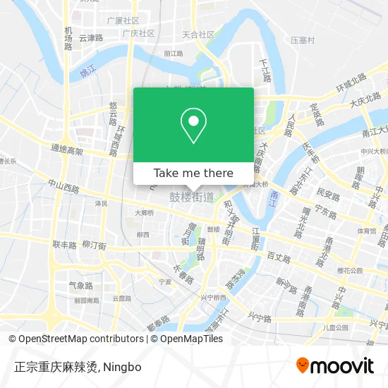正宗重庆麻辣烫 map