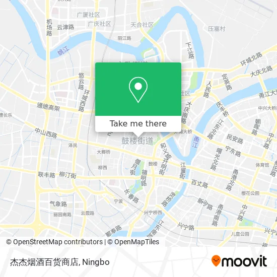 杰杰烟酒百货商店 map
