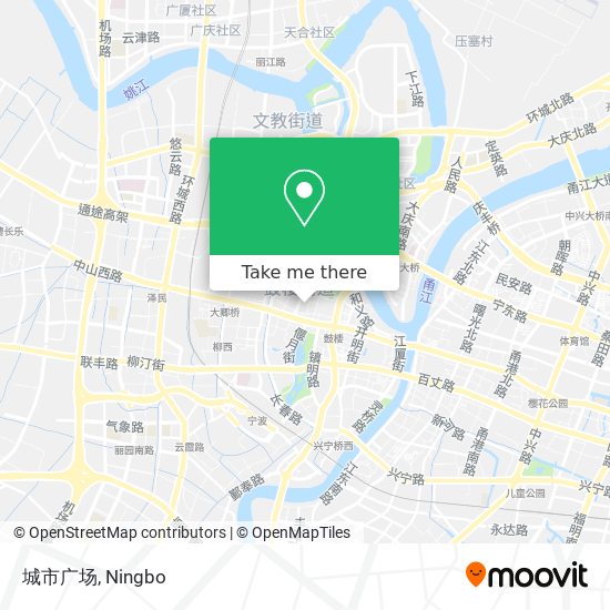 城市广场 map