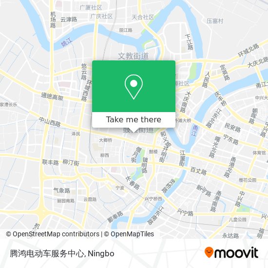 腾鸿电动车服务中心 map