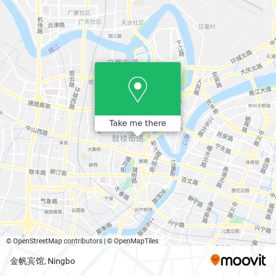 金帆宾馆 map