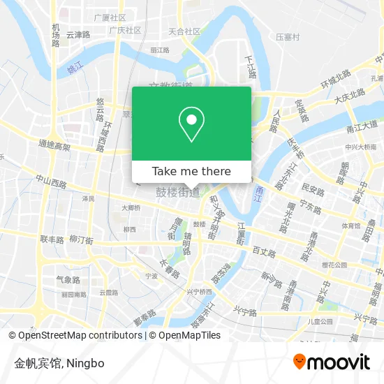 金帆宾馆 map