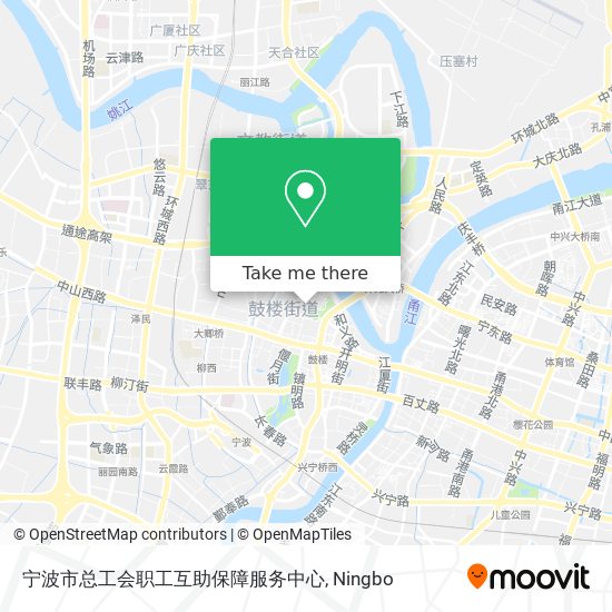 宁波市总工会职工互助保障服务中心 map