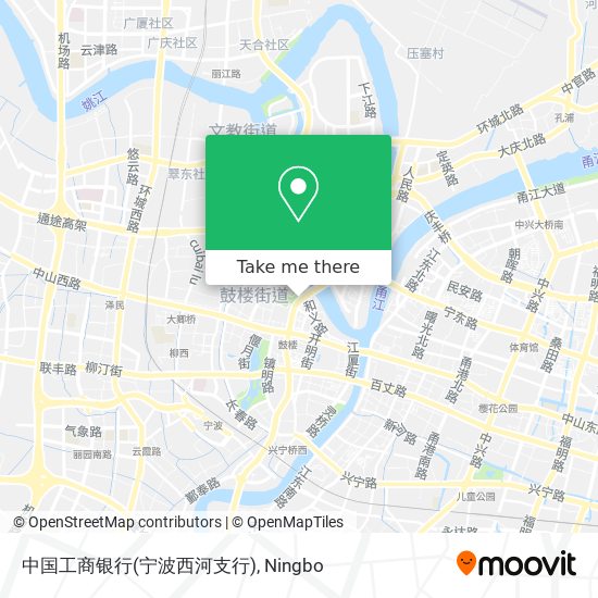 中国工商银行(宁波西河支行) map