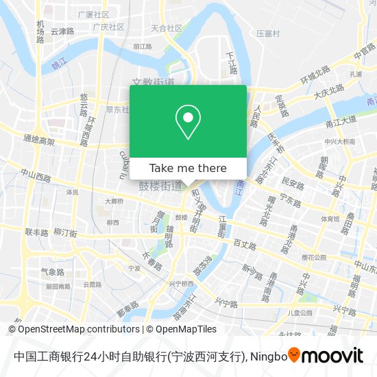 中国工商银行24小时自助银行(宁波西河支行) map