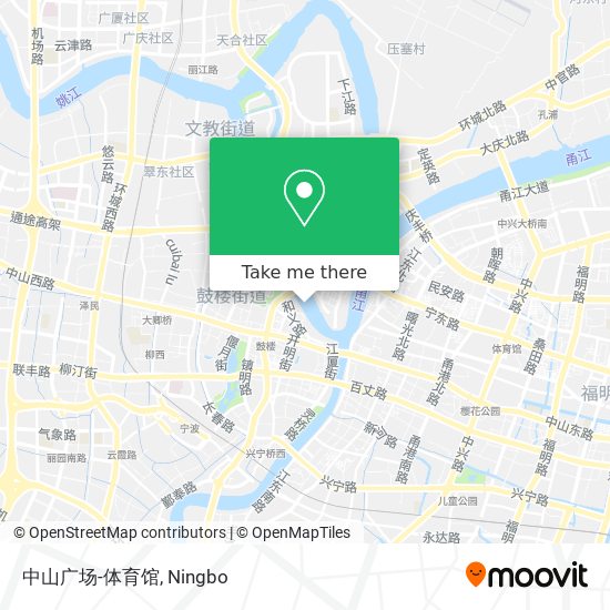 中山广场-体育馆 map