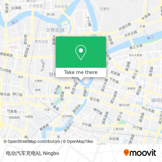 电动汽车充电站 map