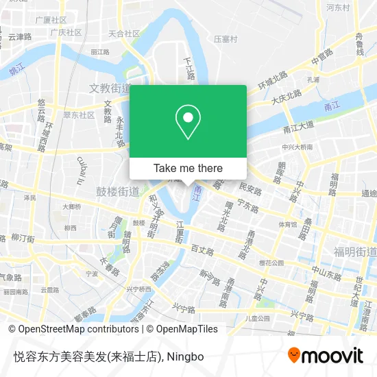 悦容东方美容美发(来福士店) map