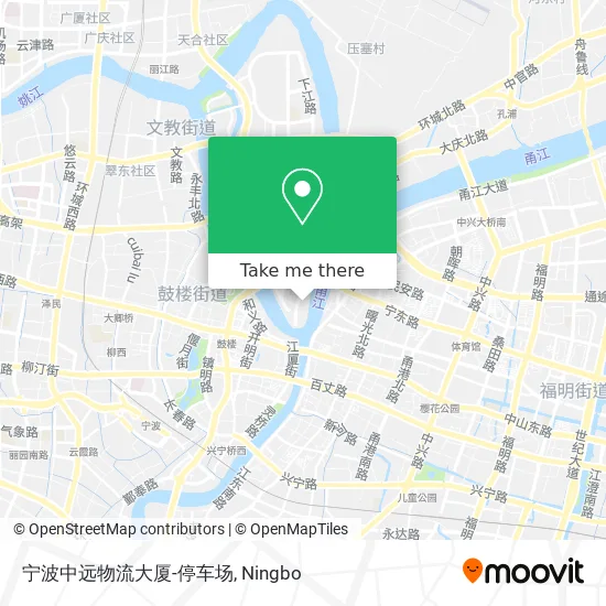 宁波中远物流大厦-停车场 map
