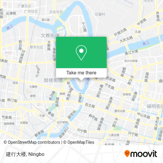 建行大楼 map
