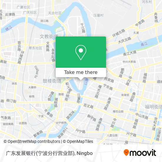 广东发展银行(宁波分行营业部) map