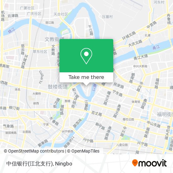 中信银行(江北支行) map
