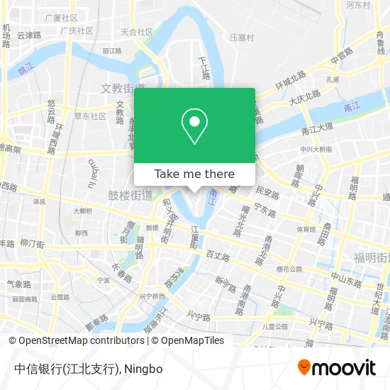 中信银行(江北支行) map